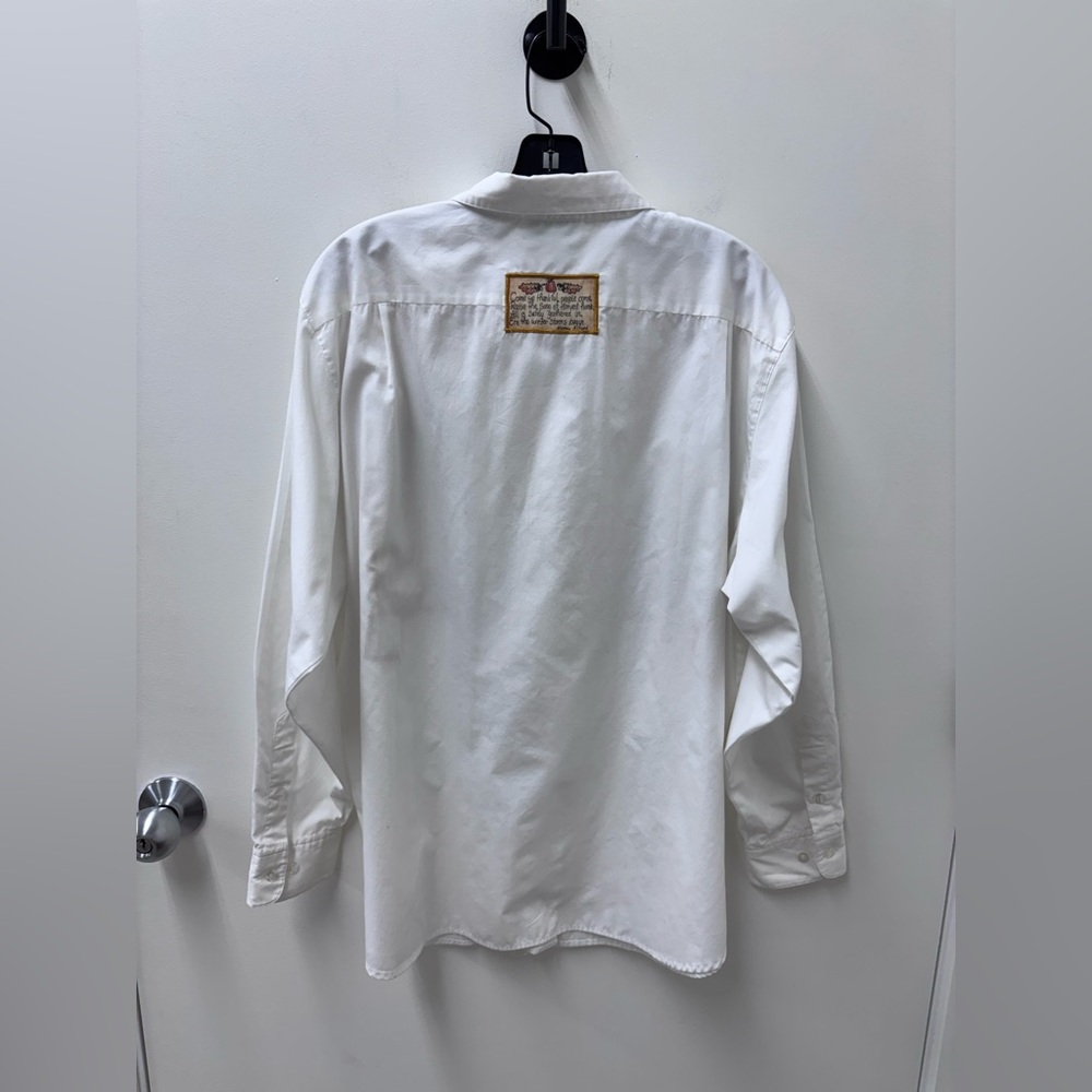 Vintage The Quacker Factory Autumn Harvest Graphic Button-Up Long Sleeve - Picture 9 of 9